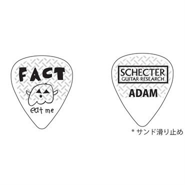 SCHECTER FACT ADAM Signature Pick [SPA-FC/AD/2]