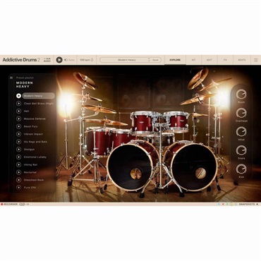 xlnaudio ADpak Modern Heavy (アディクティブドラム