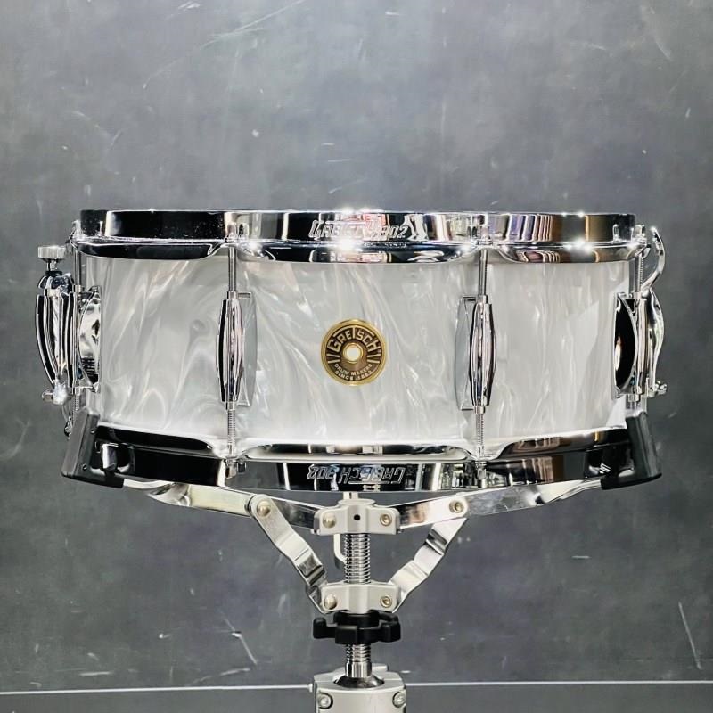 GRETSCH GKNT-5514S-8CL 506 [Broadkaster Series 14×5.5 / White satin flame]【店頭展示特価品】