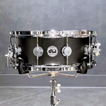 DRS05514SSC107 [Collector's Pure Maple Snare Drum 14×5.5 / Satin Ebony]【店頭展示特価品】