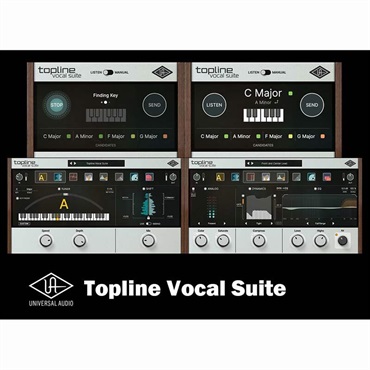Universal Audio 【UAD Half-Yearly Sale！】Topline Vocal Suite (ユニバーサルオーディオ)(UAD Native)(オンライン納品)