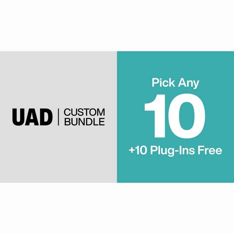 Universal Audio 【UAD Half-Yearly Sale！】UAD Custom 10 Plus Bundle (ユニバーサルオーディオ)(UAD Native)(オンライン納品)
