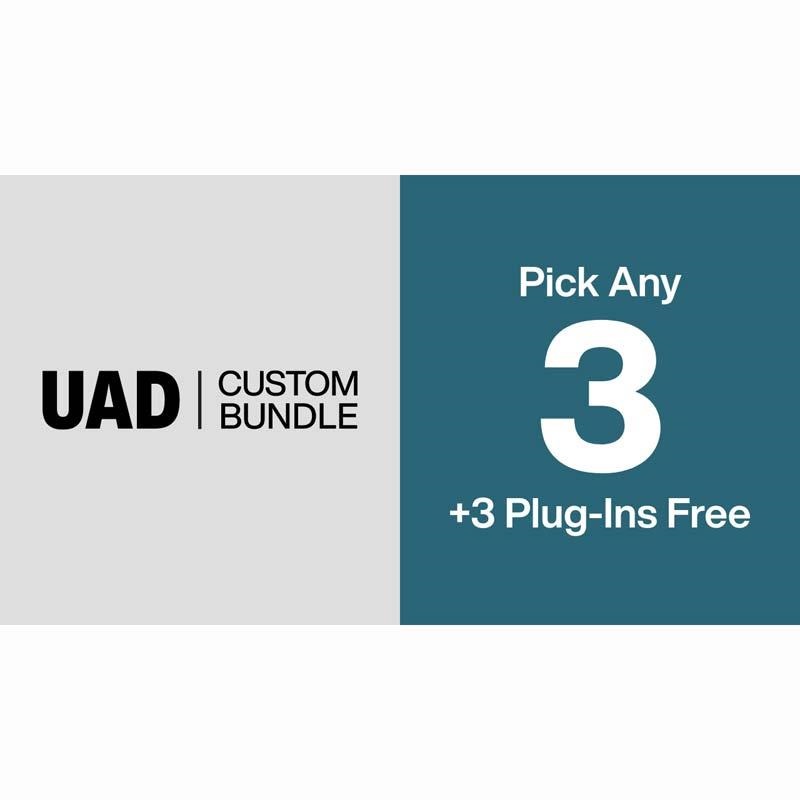Universal Audio 【UAD Half-Yearly Sale！】UAD Custom 3 Plus Bundle (ユニバーサルオーディオ)(UAD Native)(オンライン納品)