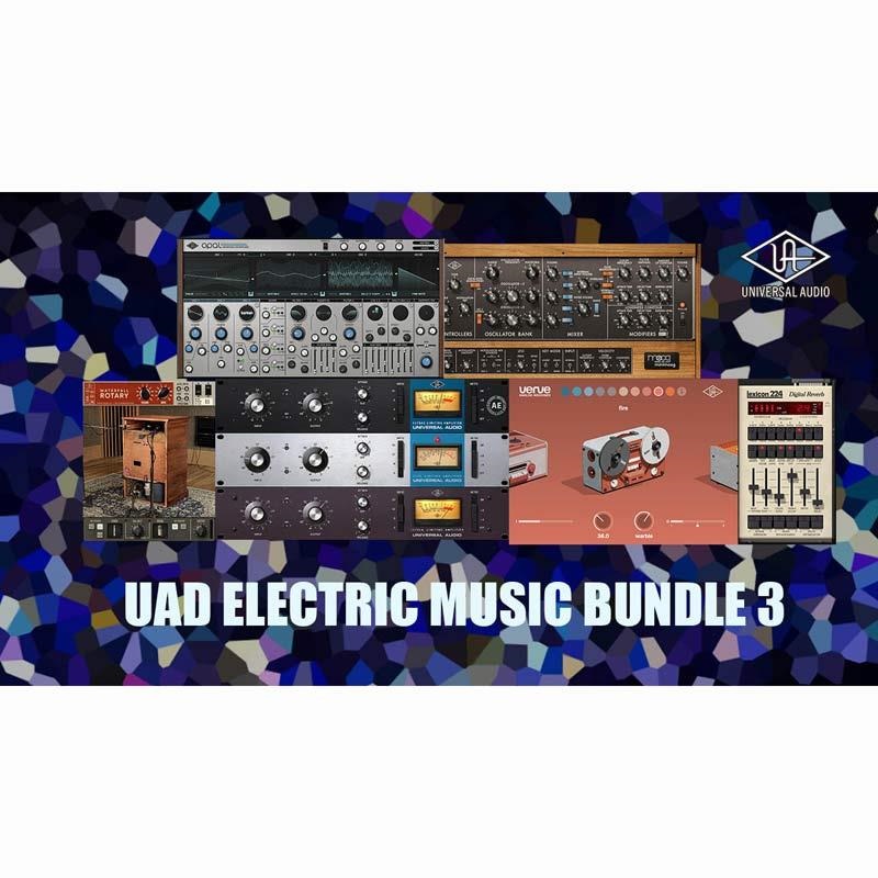 Universal Audio 【UAD Half-Yearly Sale！】UAD Electronic Music Bundle 3 (ユニバーサルオーディオ)(UAD Native)(オンライン納品)