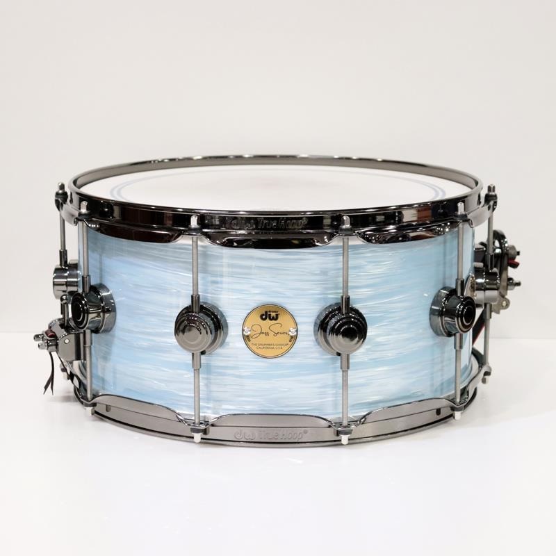 dw USED 中古 JM1465SD/FP-PBOY/N [Collector's Jazz Series Maple/Gum 14''×6.5'' - Pale Blue Oyster Finish Ply]【SKBケース付属】