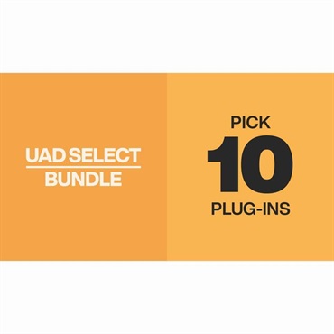 【UAD Half-Yearly Sale！】UAD Select 10 Bundle (ユニバーサールオーディオ)(UAD Native)(オンライン納品)