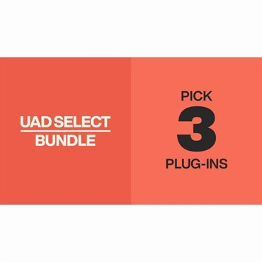 【UAD Half-Yearly Sale！】UAD Select 3 Bundle (ユニバーサールオーディオ)(UAD Native)(オンライン納品)