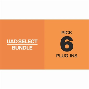 【UAD Half-Yearly Sale！】UAD Select 6 Bundle (ユニバーサールオーディオ)(UAD Native)(オンライン納品)