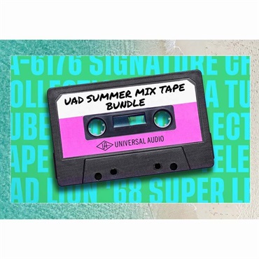 Universal Audio 【UAD Half-Yearly Sale！】UAD Summer Mixtape Bundle (ユニバーサールオーディオ)(UAD Native)(オンライン納品)