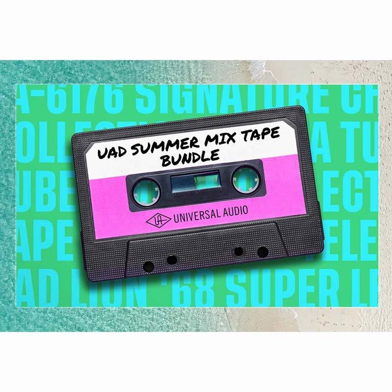 Universal Audio 【UAD Half-Yearly Sale！】UAD Summer Mixtape Bundle (ユニバーサールオーディオ)(UAD Native)(オンライン納品)