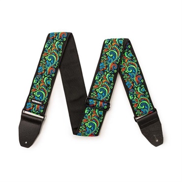 JH27 JIMI HENDRIX BLACKLIGHT LOVE DROPS BLUE STRAP
