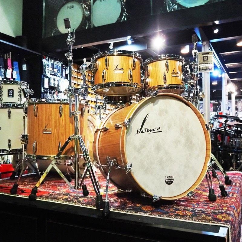 【夏のボーナスセール】Vintage Series 4pc Drum Kit -Teak Semi Gloss- [BD22，TT10，TT12，FT16]【店頭展示特価品】の商品画像