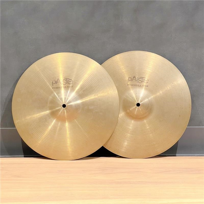 PAiSTe USED 中古品 1977s Fomula 602 Medium HiHat 14 Pair