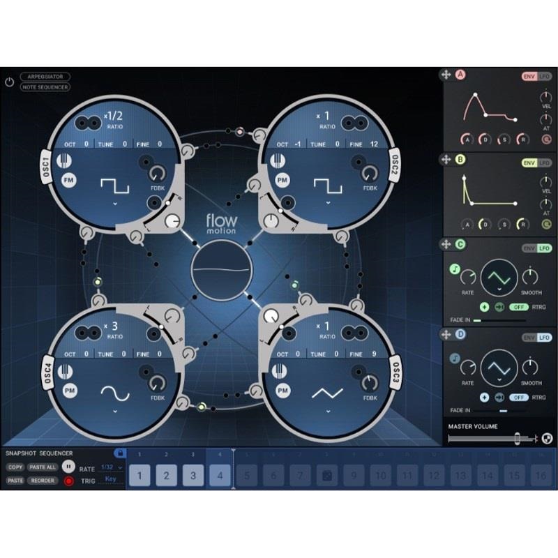 WAVES 【創業50周年大決算SALE】Flow Motion FM Synth 【在庫1点限り特価】(オンライン納品)