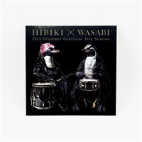 響×山葵 ビックステッカー（ブラック）