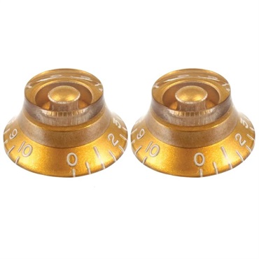 Vintage-style Bell Knobs (Gold) (2個セット) [PK-0140-032]