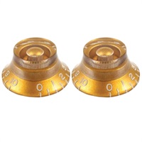 Vintage-style Bell Knobs (Gold) (2個セット) [PK-0140-032]