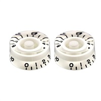 Vintage-style Speed Knobs (White) (2個セット) [PK-0130-025]
