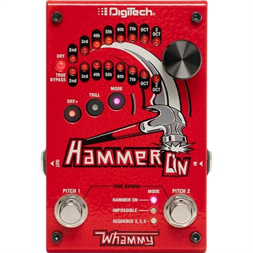 Digitech HammerOn Instantaneous Pitch Shifter デジテック【6月17日発売予定！】
