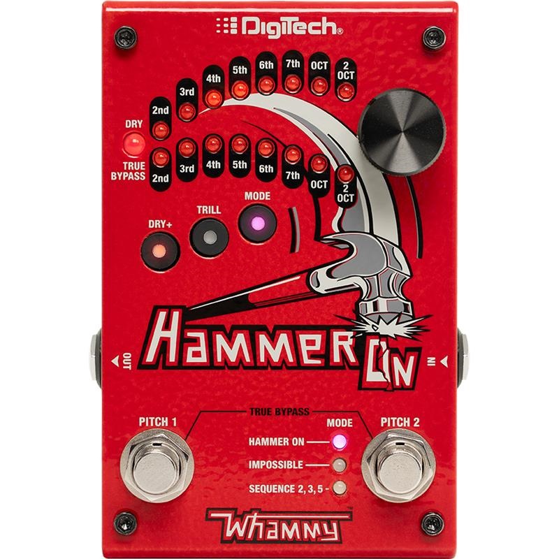 Digitech HammerOn Instantaneous Pitch Shifter デジテック【6月17日発売予定！】