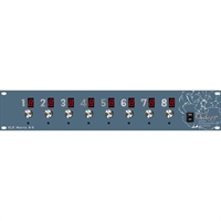 【受注生産品】 XLR Matrix 8-8 Dark Blue (オズデザイン)(パッチベイ)
