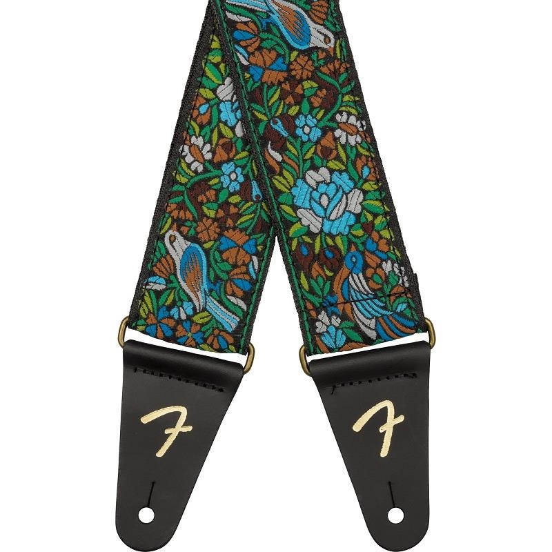 【お年玉セール特価】 Fender USA 【6月26日発売予定】MOSAIC JACQUARD STRAP GRN ジグソーパズル