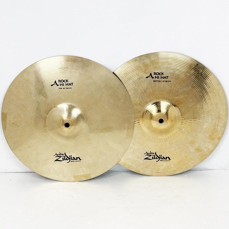 Zildjian USED 中古 A Zildjian Rock HiHats 14 Brilliant Finish [Top 1296g/Bottom 1362g]