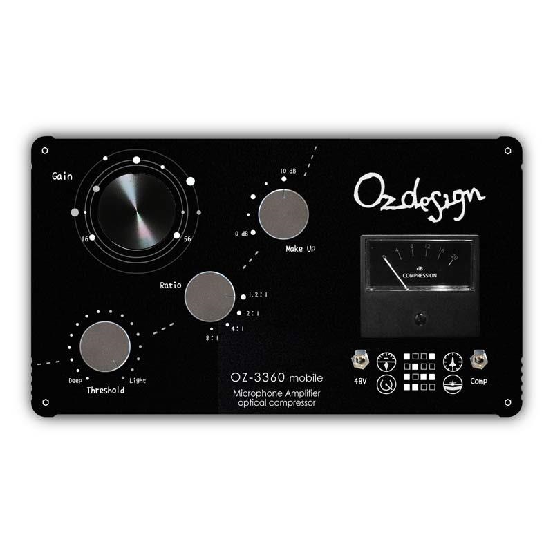 ずっと気になってた oz design 【受注生産品】 OZ-3360 mobile 1ch Mic Pre 配信機器・PA機器・レコーディング機器