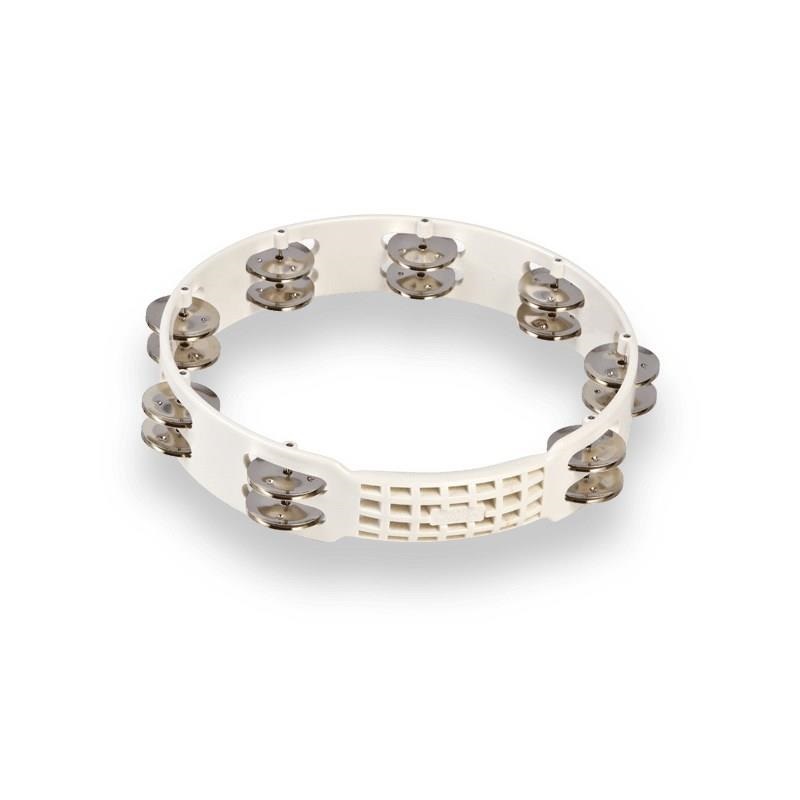 LP LPA192 [[Aspire Plastic Tambourine 10 / White]【在庫処分特価品】