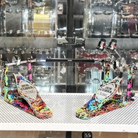 【夏のボーナスセール】【TAMA 50th LIMITED】 HP900RWMPR [IRON COBRA Marble Edition Rolling Glide Twin Pedal／Psychedelic Rainbow] 【限定品】【店頭展示特価品】 【店頭展示特価品】