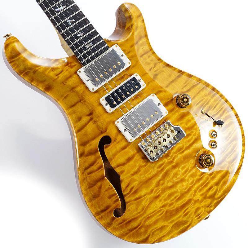 P.R.S. Ikebe 50th Anniversary Wood Library Special Semi-Hollow (Honey Gold) SN.0402025