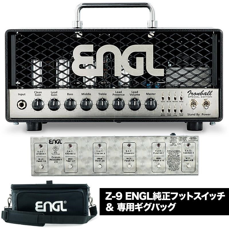 ENGL 【今だけ！バンドルセットがお得な限定プライス！サマーキャンペーン実施中！】Ironball Special Edition [E606SE] & Z-9 フットスイッチ & 専用ギグバッグ セット