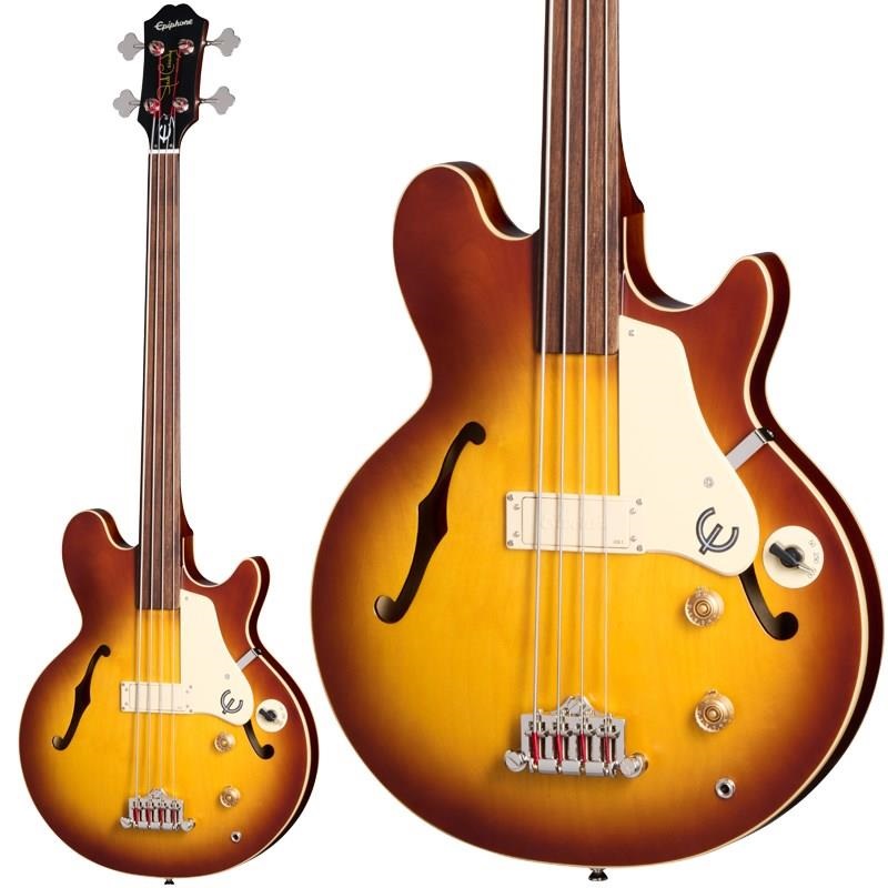 Epiphone Jack Casady Fretless Bass (Aged Royal Tan) 【7月12日～13日限定 低音天国バーゲン】