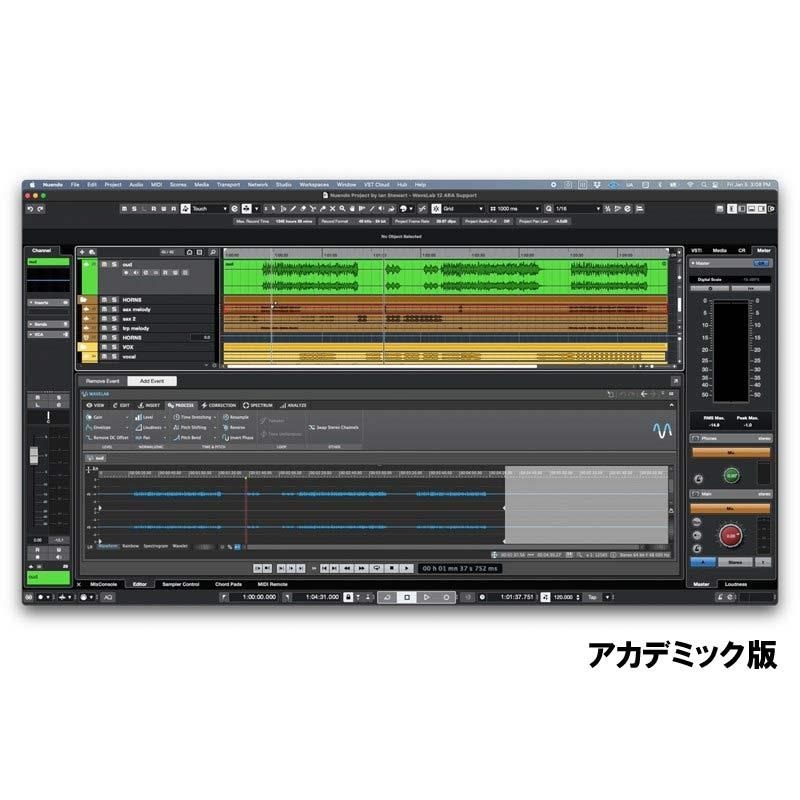 Steinberg WaveLab Pro Education  (アカデミック版)(スタインバーグ)(波形編集ソフト)(ウェブラボ)(オンライン納品)