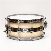 【イケベ楽器店創業50周年企画モデル】DR366514SSN-DC3 [Collector's Pure Maple ''333'' Shell 14×6.5 / Quick Candy Black Burst over Italian Sycamore Exotic Veneer - Ziricote Inlay w/ Gold Leaf Pinstripes]