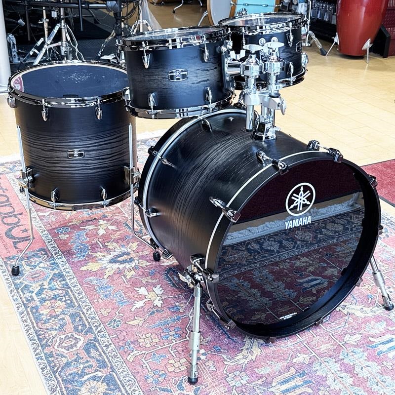 YAMAHA LIVE CUSTOM HYBRID OAK 4pc Drum Set [LHB2218 + LHP6F3 (BD22，FT16，TT12＆10) / UZUチャコールサンバースト (UCS)