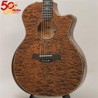 Custom GAce Hand Select All Quilt Maple (Transparent Dark Brown) 【イケベ楽器店創業50周年記念限定モデル】 テイラー