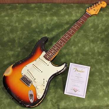 Fender Custom Shop USED 中古 MBS 1959 Stratocaster Heavy Relic 3-Color Sunburst Master Built by John Cruz SN. JC1957
