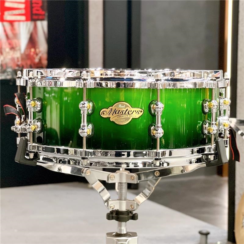 Pearl USED 中古品 BRP1455S/C [Masters Premium Birch 14''×5.5'' Snare Drum - Emerald Fade]