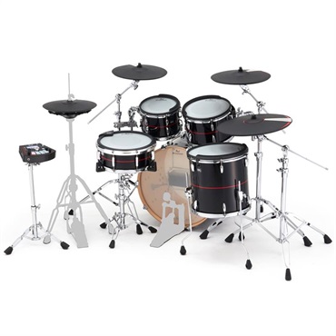 Pearl EMPP925S/C-AOK #758 [e/MERGE PRO Add-on Kit - Piano Black w/Red Stripe]