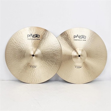 PAISTE OLD MODEL フォーミュラ602 ハイハットセット ビンテージ】PAISTE / 70's FORMULA 602 SOUND EDGE HIHAT 14