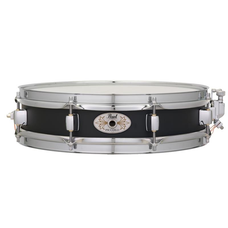 Pearl 【7月5日発売】S1330B [Steel Effect Piccolo Snare Drum 13''×3'' w/Black Finish]【海外モデル】