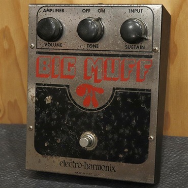 Electro Harmonix VINTAGE Big Muff Pi Version 3 OFF-ON Switch Black Line '76