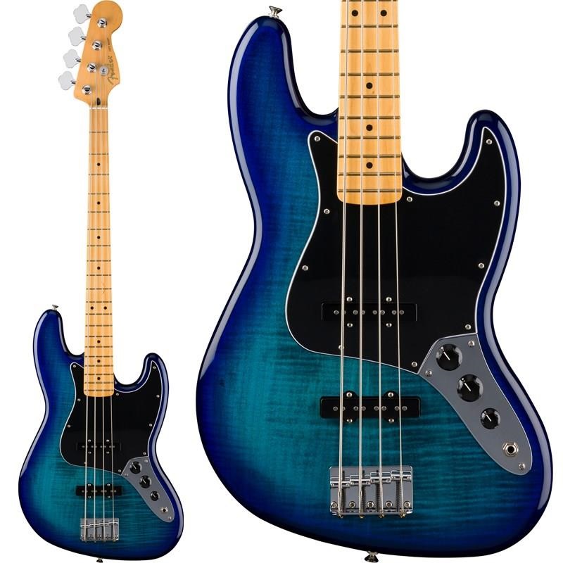 Fender MEX Limited Edition Player II Jazz Bass Plus Top (Blue Burst/Maple) 【特価」