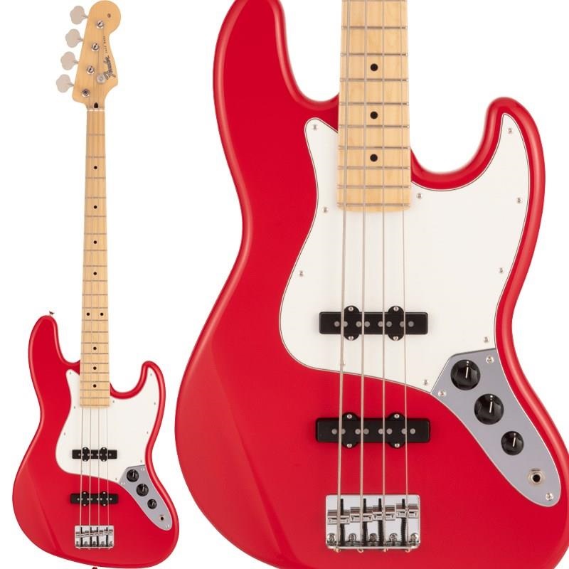 Fender Made in Japan Hybrid II Jazz Bass (Modena Red/Maple) 【特価】
