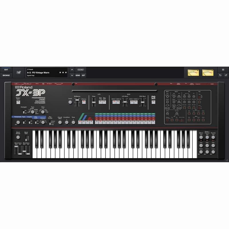 Roland JX-3P Software Synthesizer [Lifetime Key] (ローランド)(ソフトシンセ)(オンライン納品)