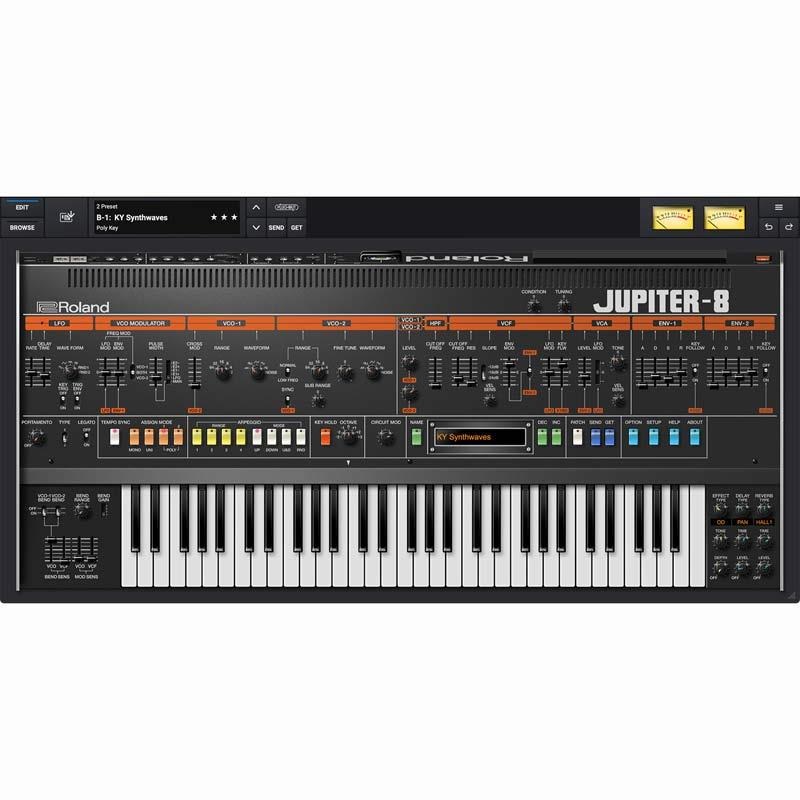 Roland JUPITER-8 Software Synthesizer [Lifetime Key] (ローランド)(ソフトシンセ)(オンライン納品)