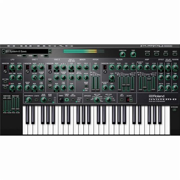 SYSTEM-8 Software Synthesizer [Lifetime Key] (ローランド)(ソフトシンセ)(オンライン納品)