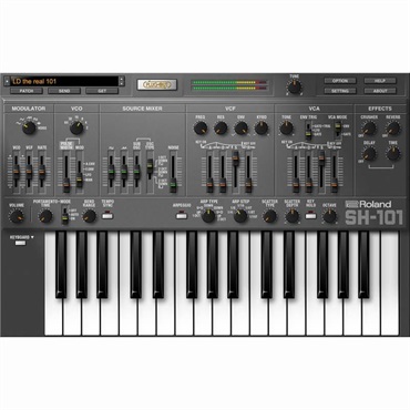 Roland SH-101 Software Synthesizer [Lifetime Key] (ローランド)(ソフトシンセ)(オンライン納品)