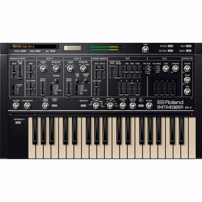 Roland SH-2 Software Synthesizer [Lifetime Key] (ローランド)(ソフトシンセ)(オンライン納品)